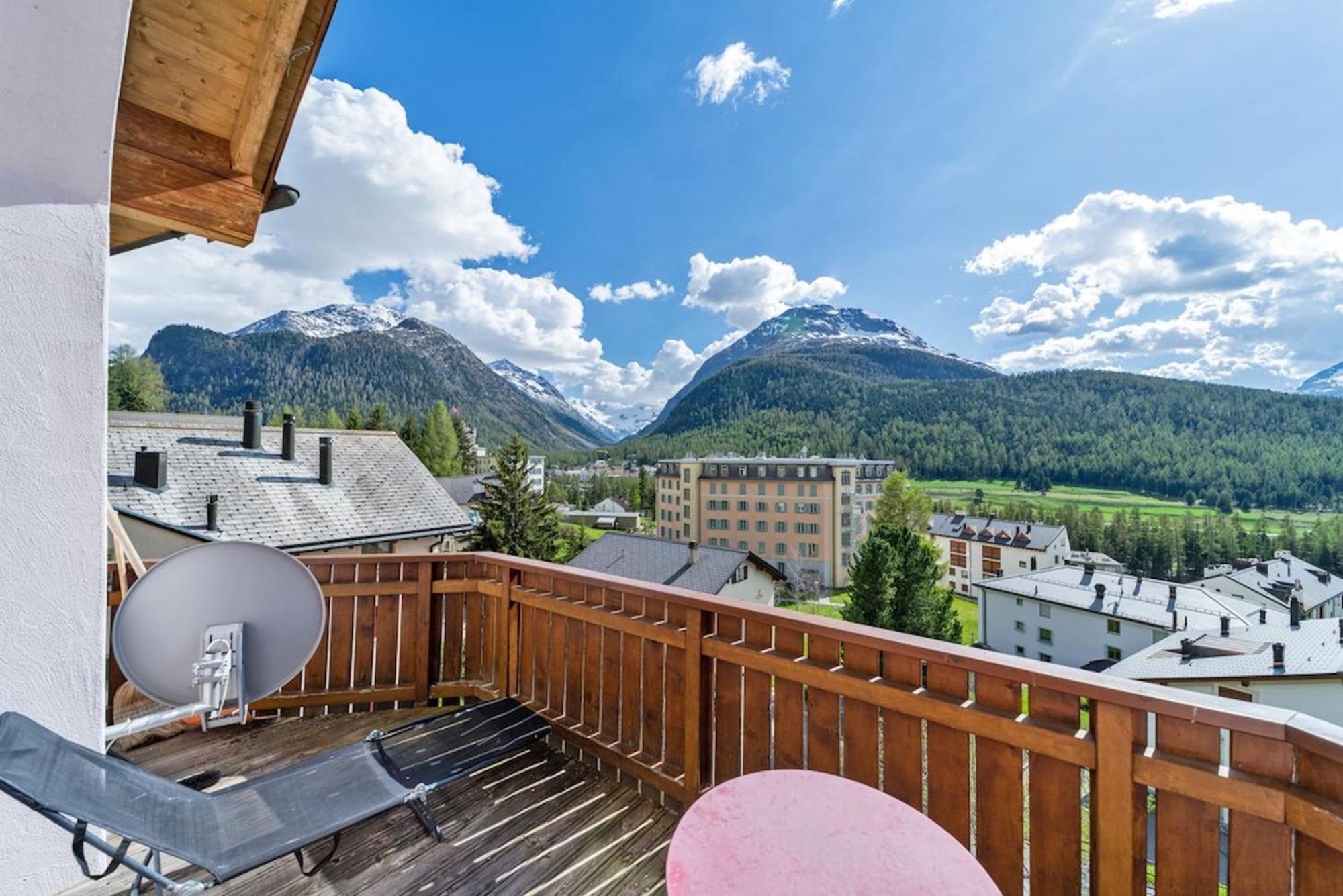 Ferienwohnung Chesa San Peider - Pontresina Exterior foto